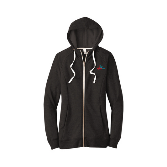 Ladies District ® Perfect Tri ® French Terry Full-Zip Hoodie